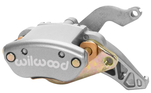 Wilwood Caliper-MC4 Mechanical-R/H - Silver No Logo 1.19in Piston .81in Disc - 120-12069 by Wilwood