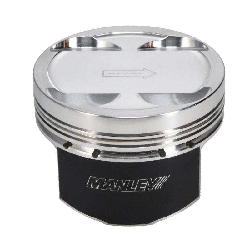 Manley 03-06 Evo 8/9 (7 Bolt 4G63T) 86mm +1mm Over Bore 8.5:1 Dish Pistons w/ Rings - 606010C-4