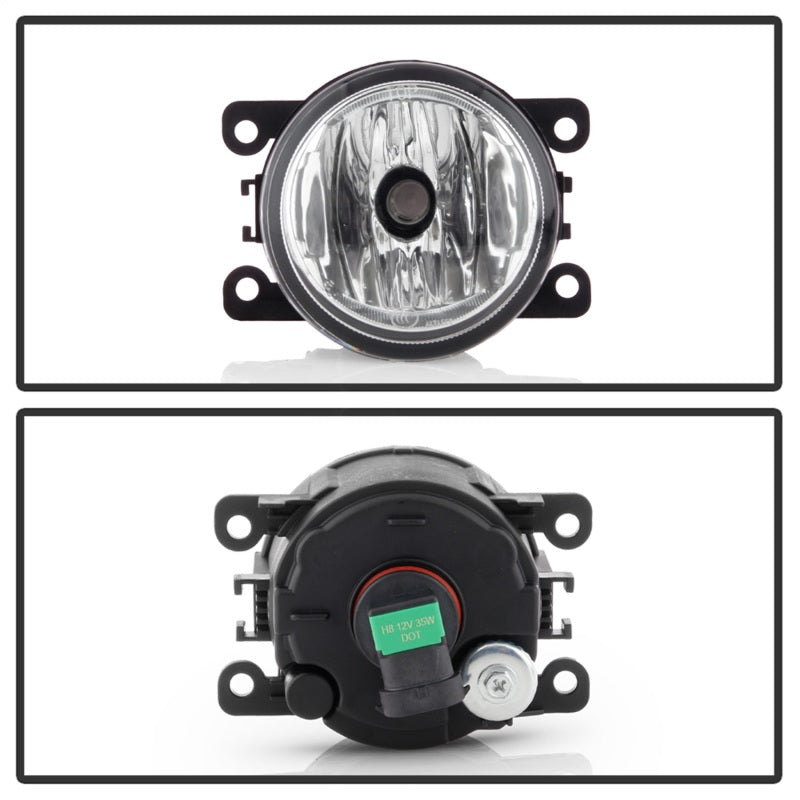 Spyder 19-20 Dodge Ram 1500 OEM Style Fog Lights w/Universal Switch- Clear (FL-DR19-C) - 5086990