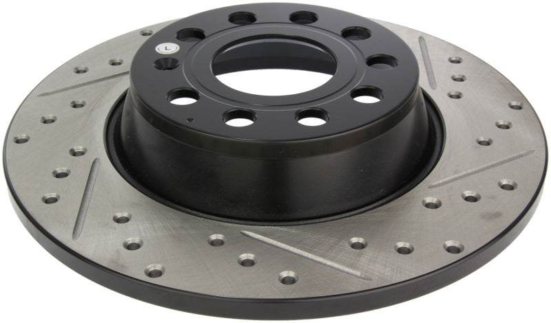 StopTech Slotted &amp; Drilled Sport Brake Rotor - 127.33099L