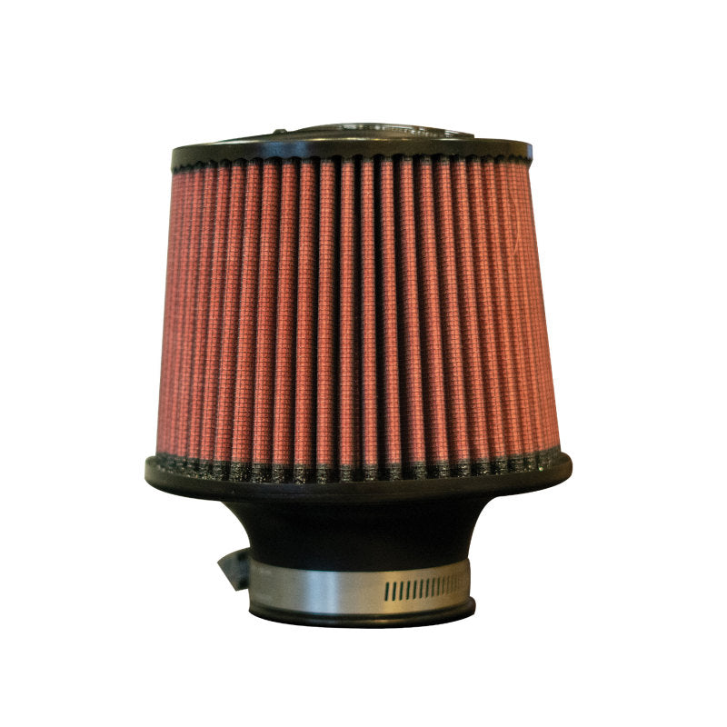 Injen High Performance Air Filter - 2.50 Black Filter 6 Base / 5 Tall / 5 Top - X-1012-BR