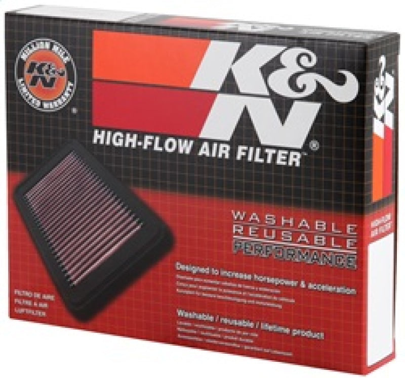 K&N Replacement Air Filter for 13-15 Audi RS5 V8 4.2L - Right - 33-3032 for 2013-2015 Audi RS5 - front view
