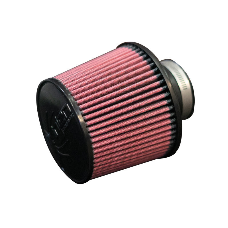 Injen High Performance Air Filter - 2.50 Black Filter 6 Base / 5 Tall / 5 Top - X-1012-BR