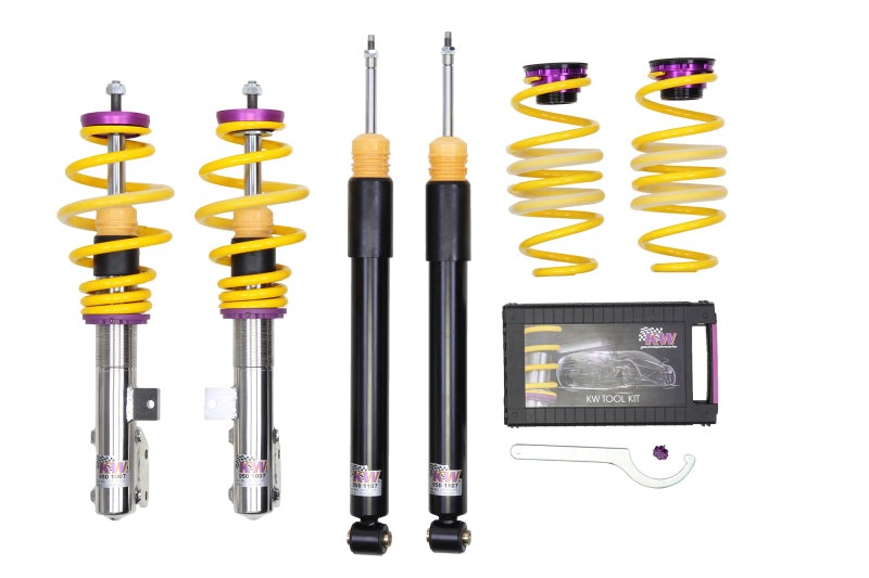 KW Coilover Kit V2 BMW 3series G20 M340i RWD w/o EDC Sedan (exc. M3) - 152200CL for 2019-2025 BMW 3 Series - front view
