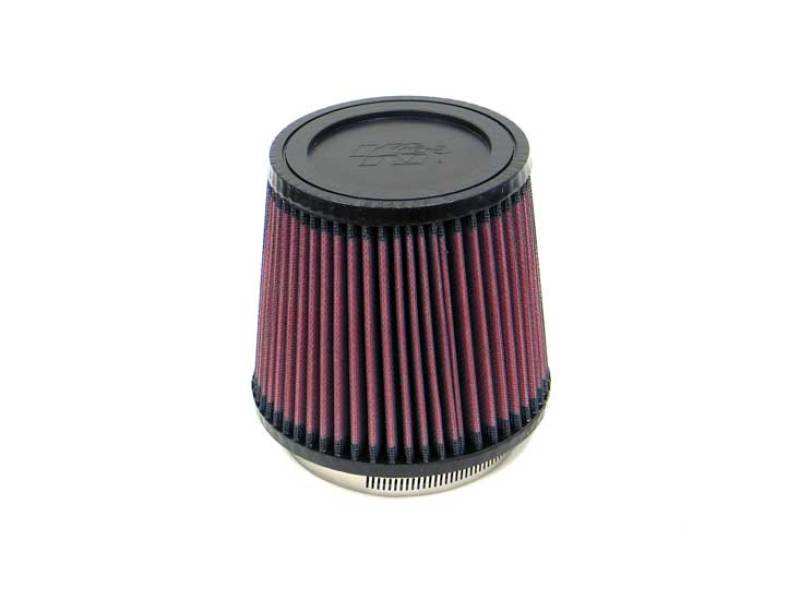 K&N Filter Universal Rubber Filter 3.75in Flange ID / 5.375in Base OD / 4.375in Top OD / 5in Height - RU-4250 by K&N Engineer