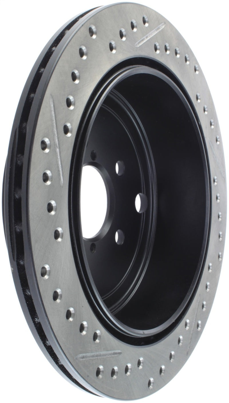 StopTech Slotted &amp; Drilled Sport Brake Rotor - 127.47031L