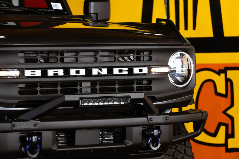 DV8 Offroad 21-22 Ford Bronco Factory Modular Front Bumper Bull Bar - LBBR-04