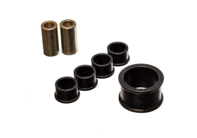 Energy Suspension 02-09 Nissan 350Z / 03-07 Infiniti G35 Coupe Black Rack and Pinion Bushing Set - 7.10105G for 2003-2007 INF