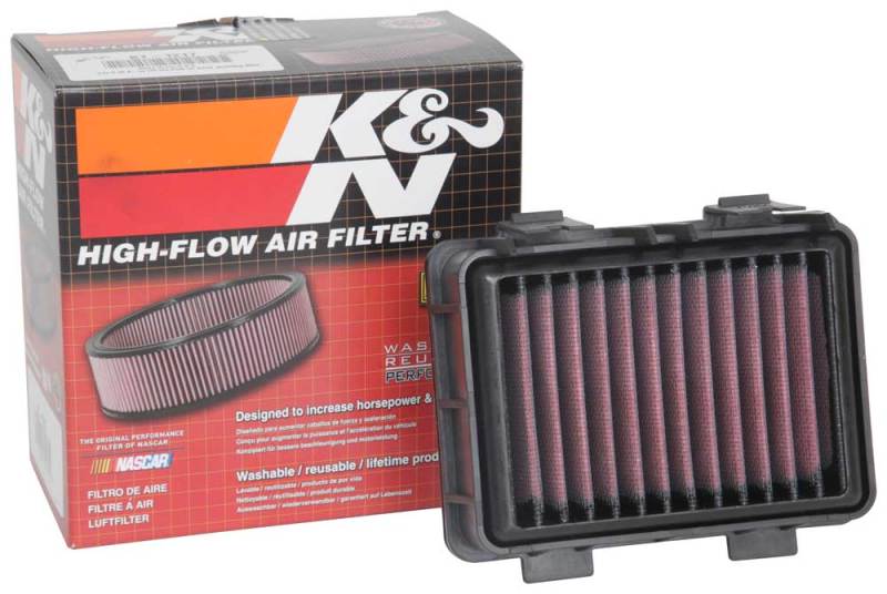 K&N 17-19 KTM 125 Duke 125 / KTM 250 Duke 249 / KTM 390 Duke 373 Replacement Drop In Air Filter - KT-1217