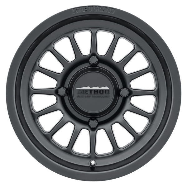 Method MR411 Bead Grip 15x10 / 6+4/25mm Offset / 4x136 / 106.25mm CB Matte Black Wheel - MR41151047564 by Method Wheels - fro