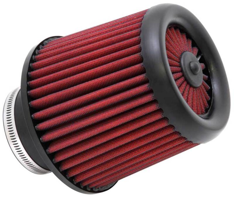 AEM DryFlow Air Filter - Round Tapered 5in Top OD x 6 Base OD x 5.563in H x 3in Flange ID - 21-203D-XK