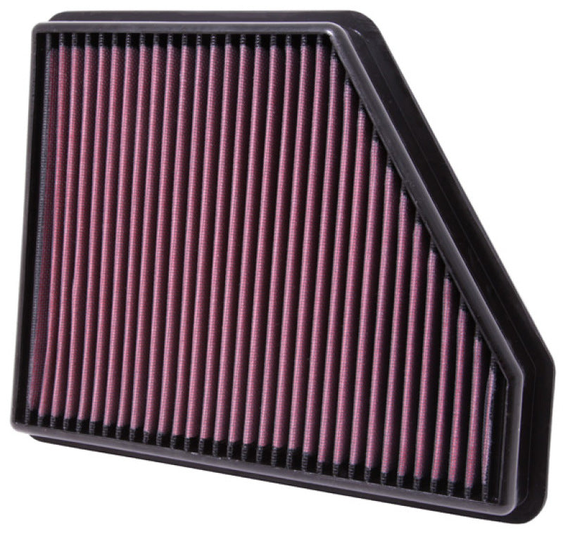 K&N 10 Chevy Camaro 3.6/6.2L Drop In Air Filter - 33-2434 for 2010-2015 Chevrolet Camaro - front view