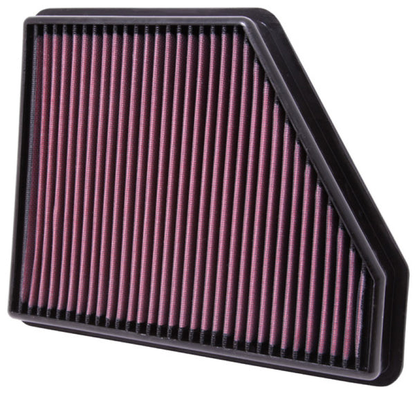 K&N 10 Chevy Camaro 3.6/6.2L Drop In Air Filter - 33-2434 for 2010-2015 Chevrolet Camaro - front view