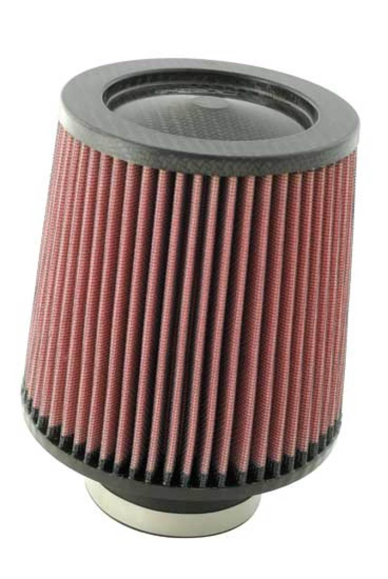 K&N Round Tapered Universal Air Filter 3 inch Flange 6 inch Base 5 inch Top 6 inch Height - RF-1047 for 2008-2015 Mitsubishi 
