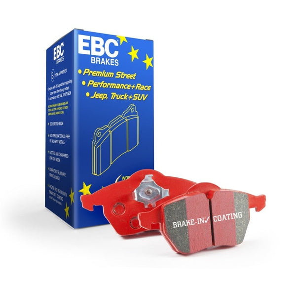 EBC 18+ Subaru WRX STI Redstuff Rear Brake Pads - DP32361C for 2018-2021 Subaru WRX STI - front view