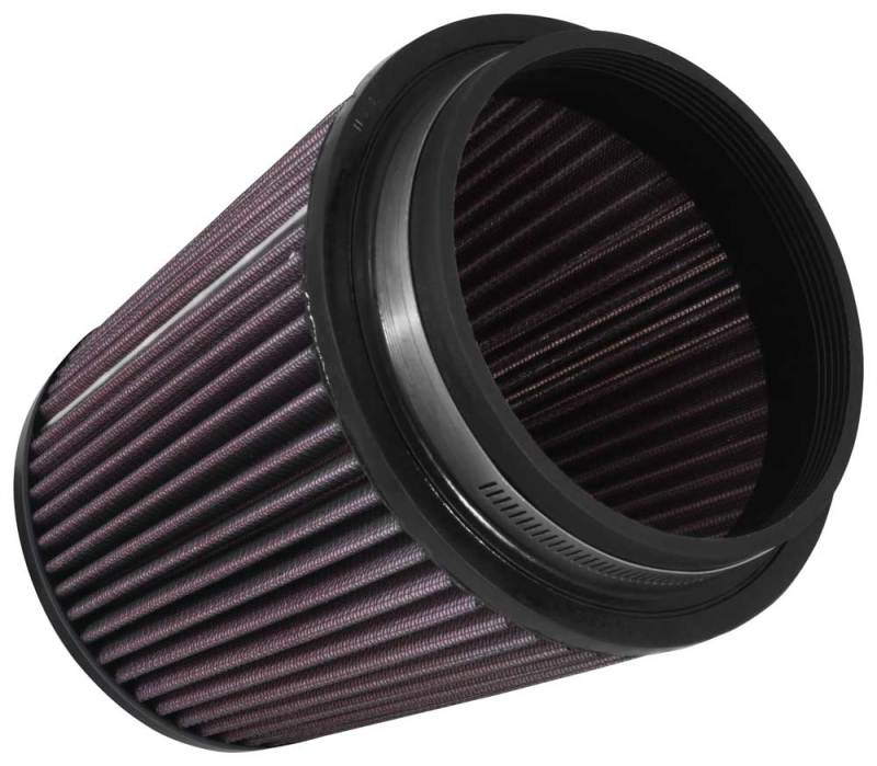 K&amp;N Universal Clamp-On Air Filter 5in FLG / 6-1/2in B / 5in T / 6-1/2in H - RU-1037