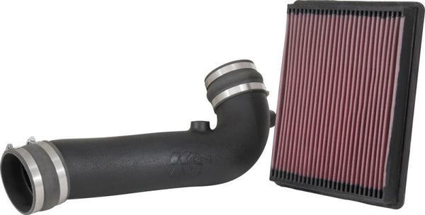 K&N 17-19 Chevrolet Silverado V8-5.3L Performance Intake Kit - 57-3098 for 2017-2020 Cadillac Escalade - front view