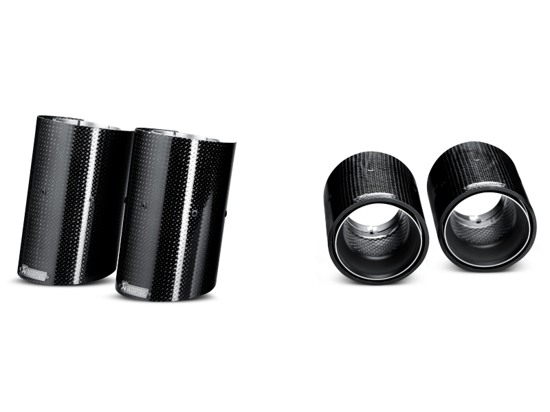 Akrapovic 07-13 BMW M3 (E90/E92/E93) Tail Pipe Set (Carbon) - TP-CT/3