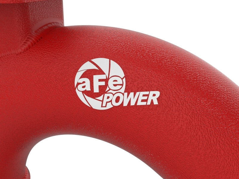 AFE 2018-2020 Kia Stinger 19-22 G70 BladeRunner 3in Aluminum Hot Charge Pipe Red - 46-20508-R