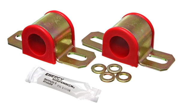 Energy Suspension All Non-Spec Vehicle 2WD Red 33mm Front Sway Bar Bushings - 9.5114R by Energy Suspension - front view