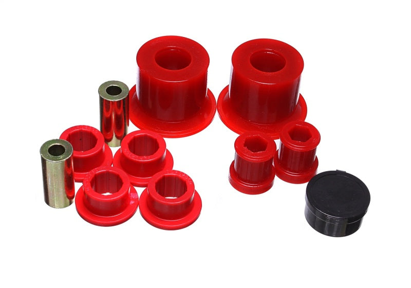 Energy Suspension 05-14 VW Jetta (Base) / 06-09 VW GTI Front Control Arm Bushing Set - Red - 15.3120R for 2005-2014 Volkswage