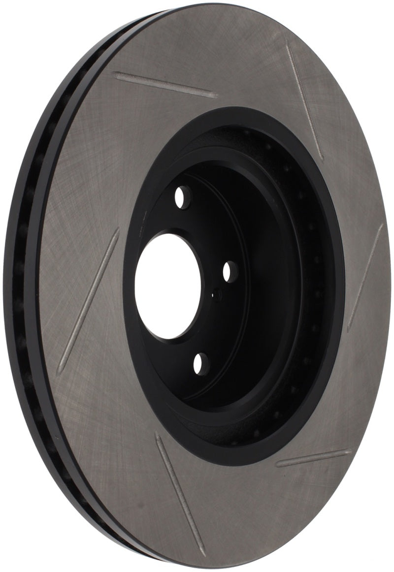 StopTech Power Slot 06-08 Subaru Legacy / 13+ Scion FR-S / Subaru BRZ / 86 Slotted Rotor - Front Right - 126.47021SR