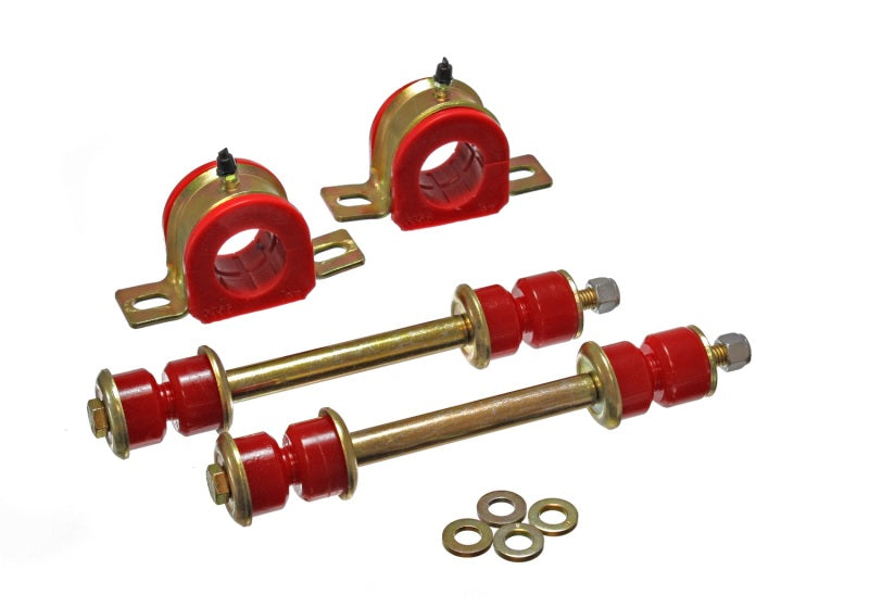 Energy Suspension 01-06 C2500 HD Silverado 2WD Red 36mm Front Sway Bar Bushing Set - 3.5213R for 2001-2010 Chevrolet Silverad