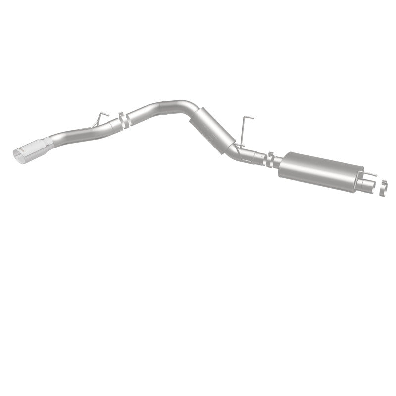 MagnaFlow Cat-Back, SS, 4in, Single Pass Side Rear Exit 5in Tip 14-15 Ram 2500 6.4L V8 CC LB/MC SB - 19200