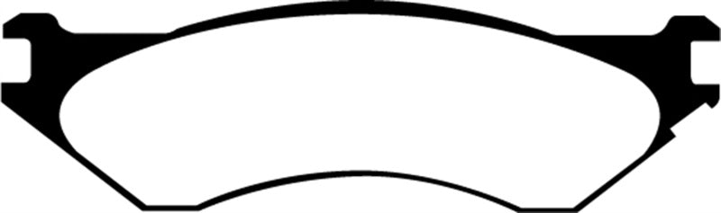 EBC 06-11 Dodge Ram 1500 Mega Cab 2WD Greenstuff Rear Brake Pads - DP61729