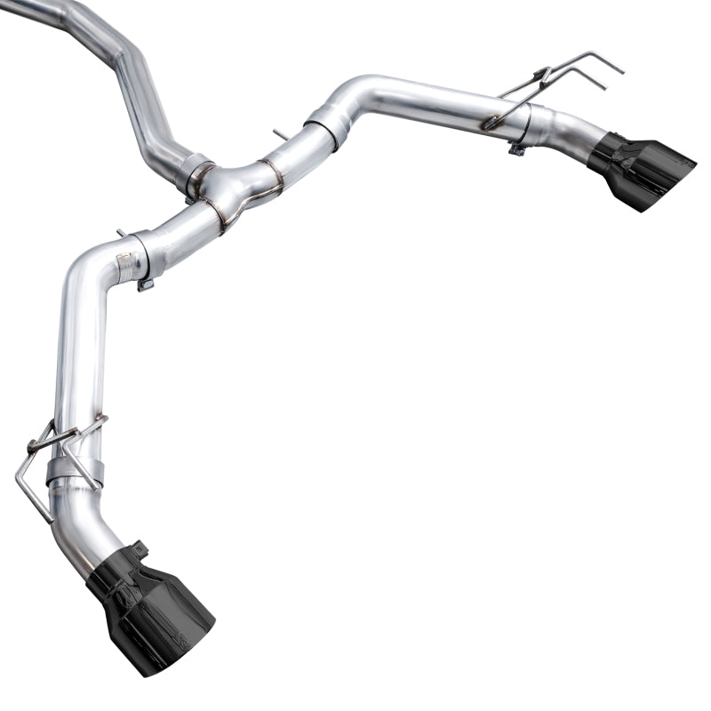 AWE Tuning 22+ Honda Civic Si/Acura Integra Track Edition Catback Exhaust - Dual Diamond Black Tips - 3020-33331
