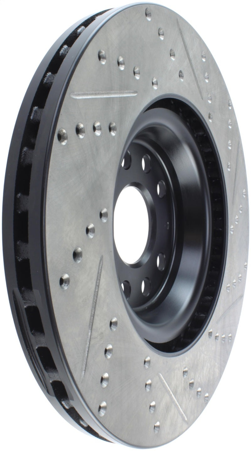 Stoptech Mk 7 - 7.5 Volkswagen Golf GTI - Slotted &amp; Drilled Sport Rotor (340MM) - Front Right - 127.33144R