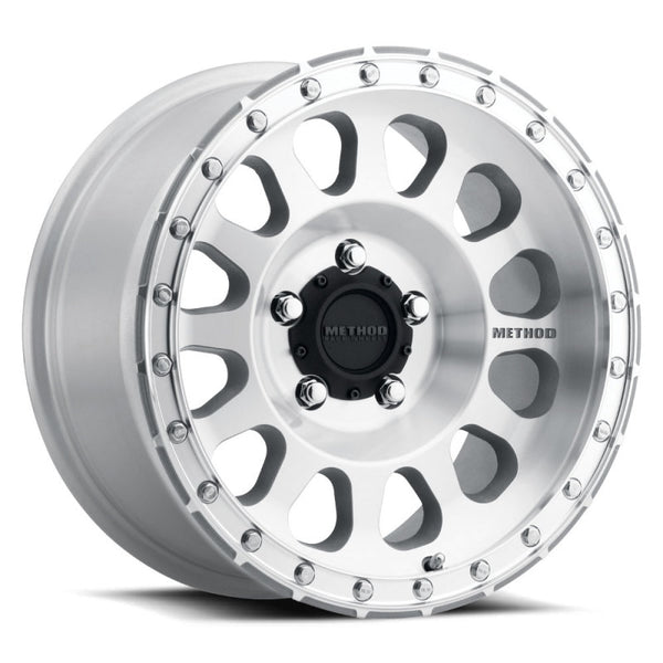 Method MR315 17x8.5 0mm Offset 5x150 110.5mm CB Machined/Clear Coat Wheel - MR31578558300 by Method Wheels - front view
