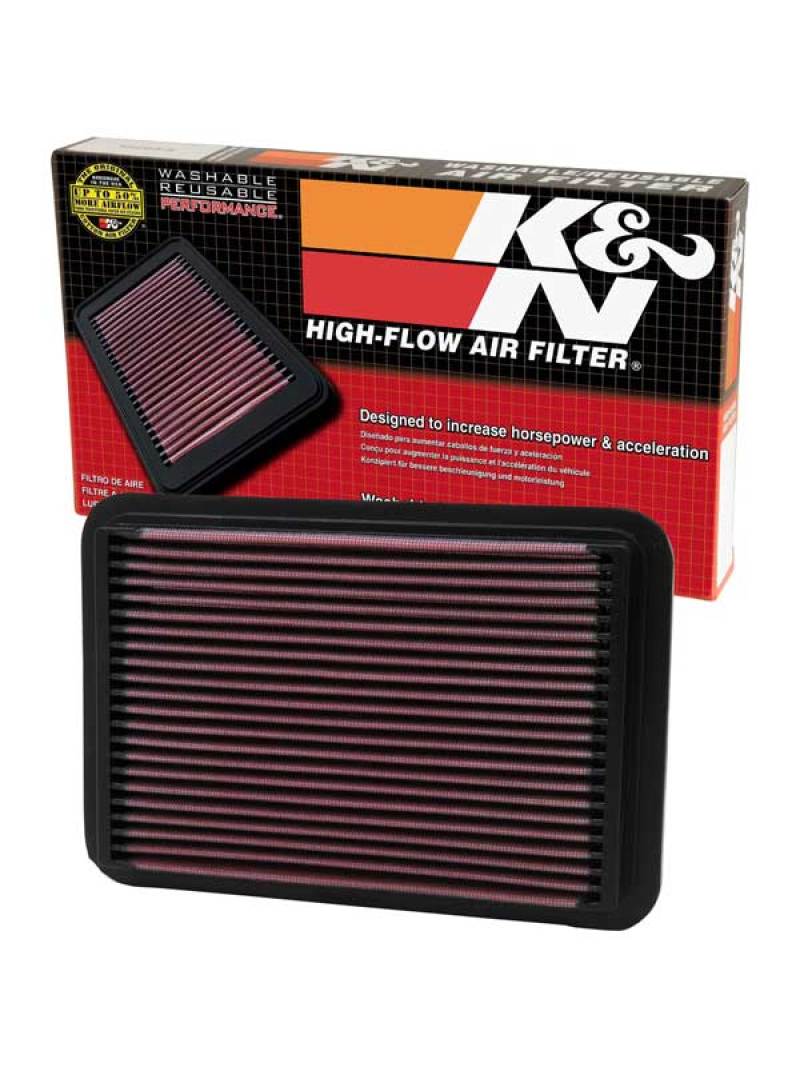 K&N 89-95 Toyota PickUp 2.4L / 95-04 Tacoma 2.4/2.7L Drop In Air Filter - 33-2050-1