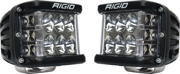 Rigid Industries D-SS - Driving - Set of 2 - Black Housing - 262313 by Rigid Industries - front view