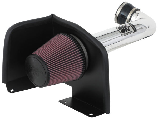K&N 09-10 Yukon/Sierra/Tahoe/Silverado/Escalade High Flow Performance Kit - 77-3070KP for 2009-2014 Cadillac Escalade - front