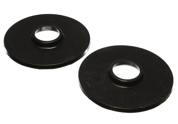 Energy Suspension 97-06 Jeep Wrangler YJ & TJ Black Rear Coil Spring Isolator Set - 2.6108G for 1987-2006 Jeep Wrangler - fro