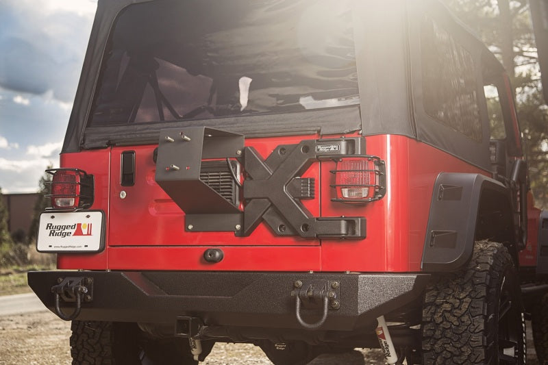Rugged Ridge Spartacus HD Tire Carrier Kit 97-06 TJ - 11546.60