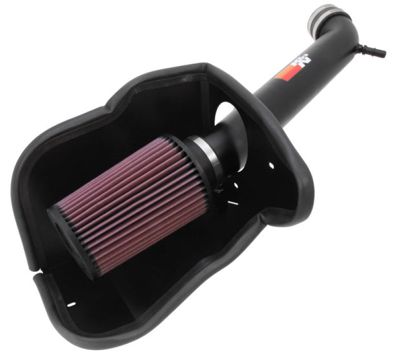 K&amp;N 10-11 Ford Crown Victoria 4.6L V8 / Mercury Grand Marquis 4.6L V8 Black Typhoon Cold Air Intake - 69-3532TTK