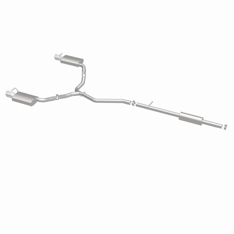 MagnaFlow 11-13 Ford Explorer V6 3.5L SS Catback Exhaust Dual Split Rear Exit w/ 3.5in SS Tips - 15467