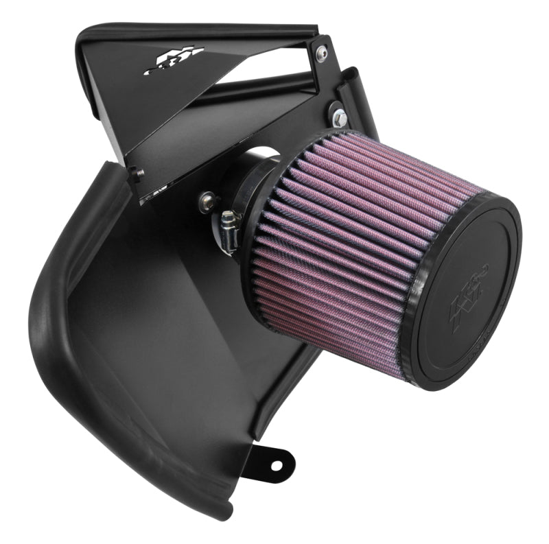 K&N 2014 Audi A4 2.0L Turbo Typhoon Air Intake - 69-9508T for 2014-2015 Audi A4 - front view