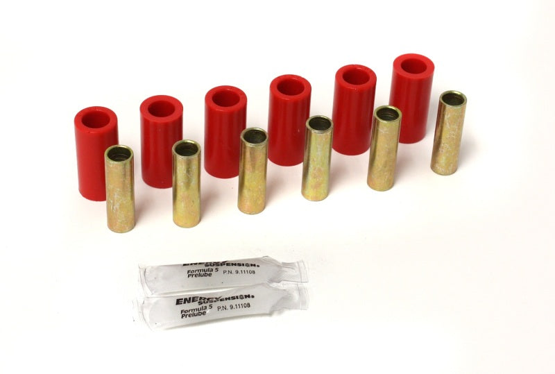 Energy Suspension Cj Sprg Bush/ Frt Or Rr - Red - 2.2101R for 1959-1975 Jeep CJ5 - front view