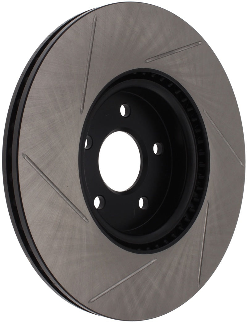 StopTech Slotted Sport Brake Rotor Focus ST 13-14 12.6&quot; - Front Left - 126.39038SL