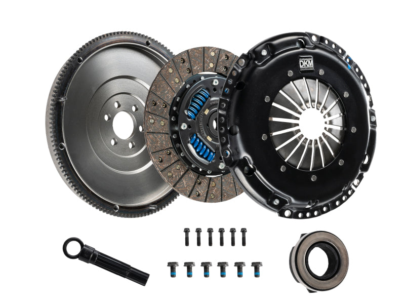 DKM Clutch 2.0 VW/Audi A3 TSI 8 Bolt Sprung Organic MB Clutch w/Steel Flywheel (440 ft/lbs Torque) - MB-034-060