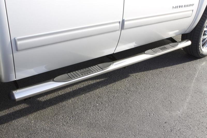 Lund 10-17 Dodge Ram 2500 Crew Cab 4in. Oval Straight SS Nerf Bars - Polished - 23584781