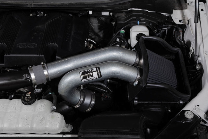 K&amp;N 15-23 Ford F-150 (Incl. Raptor) 2.7L/3.5L V6 Performance Air Intake System - 30-2617KC
