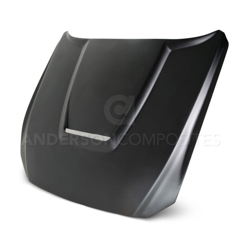 Anderson Composites 15-16 Ford Mustang (Excl. GT350/GT350R) Type-GR Fiberglass Hood - AC-HD15FDMU-GR-GF