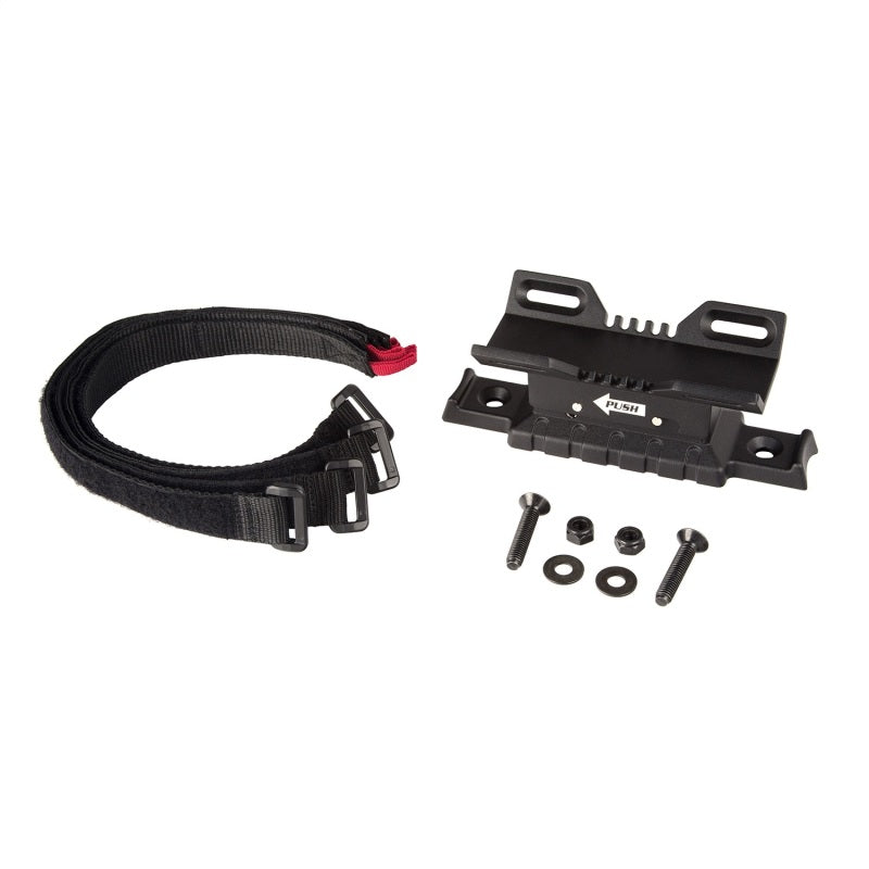 Rugged Ridge 76-20 Jeep Wrangler Elite Fire Extinguisher Holder - 11238.40 for 1987-2025 Jeep Wrangler - front view