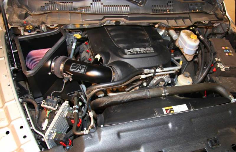 K&amp;N 14-15 Ram 2500/3500 6.4L V8 High Flow Performance Intake Kit - 77-1568KTK