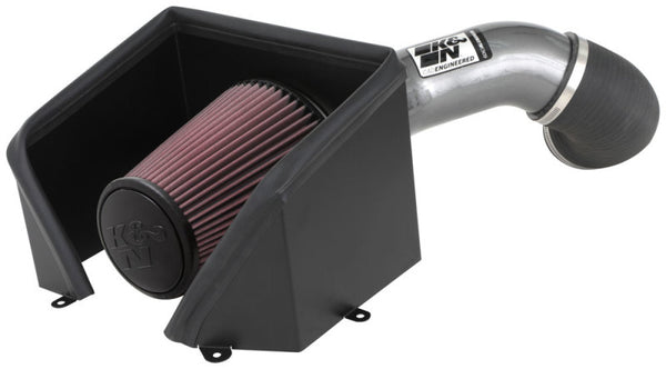 K&N 20-21 Chevy / GMC 2500/3500 6.6L V8 Performance Air Intake System - 77-3103KC for 2020-2026 Chevrolet Silverado 2500 - fr
