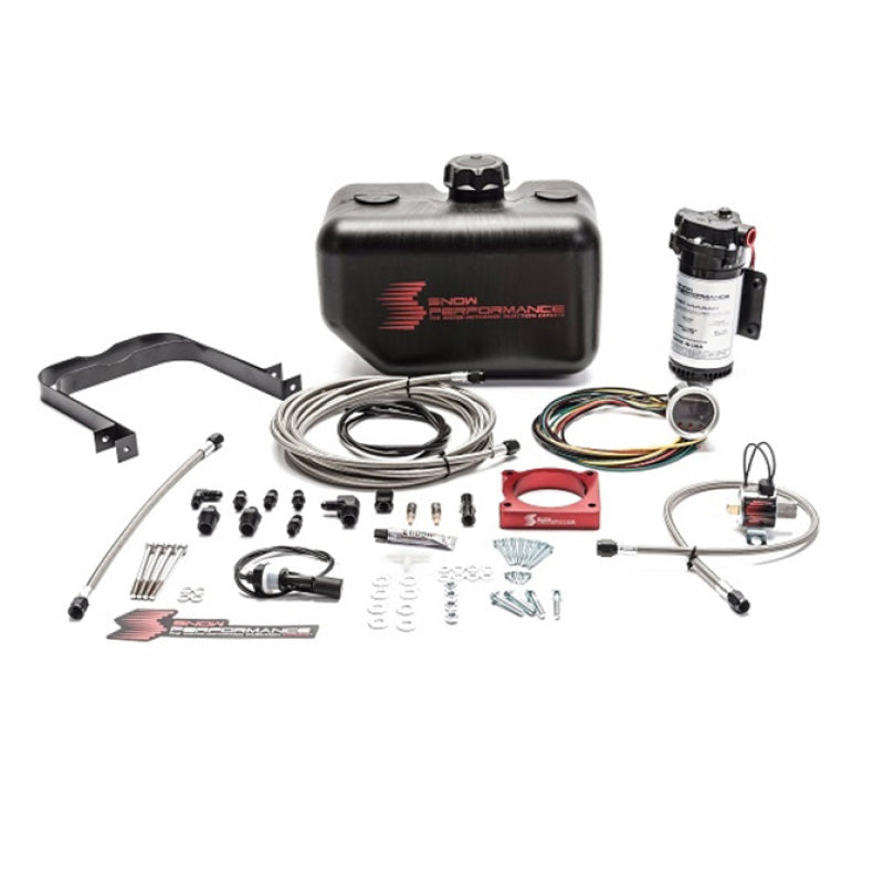 Snow Performance 11-17 F-150 Stg 2 Boost Cooler Water Injection Kit w/SS Brd Line &amp; 4AN Fittings - SNO-2133-BRD